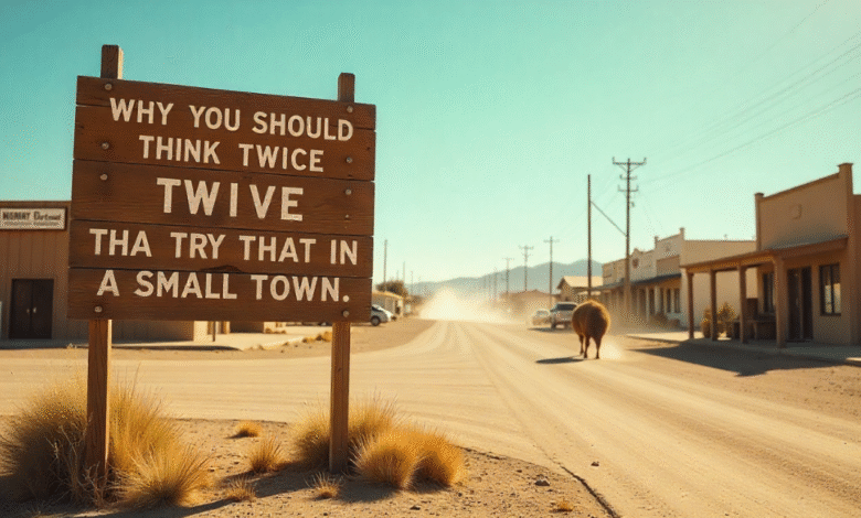 Try That in a Small Town