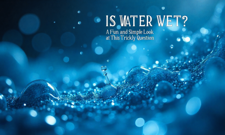 Is Water Wet