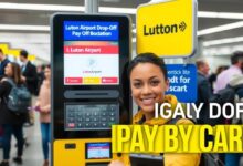 Luton Airport Drop Off Pay by Card