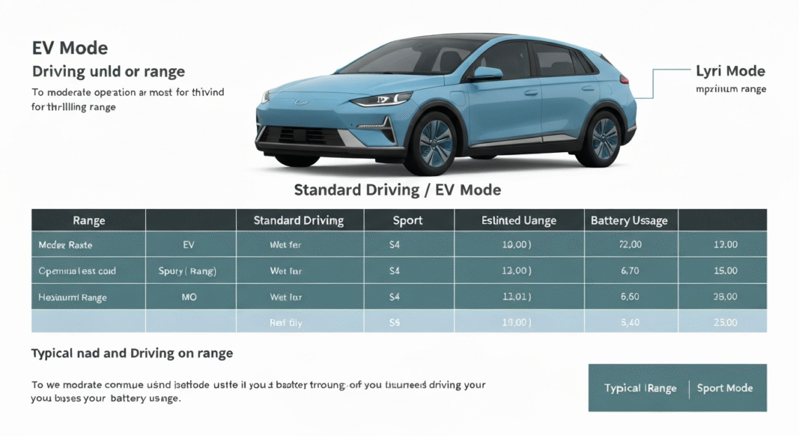 Driving Modes in Cadillac Lyriq