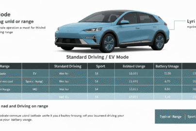 Driving Modes in Cadillac Lyriq