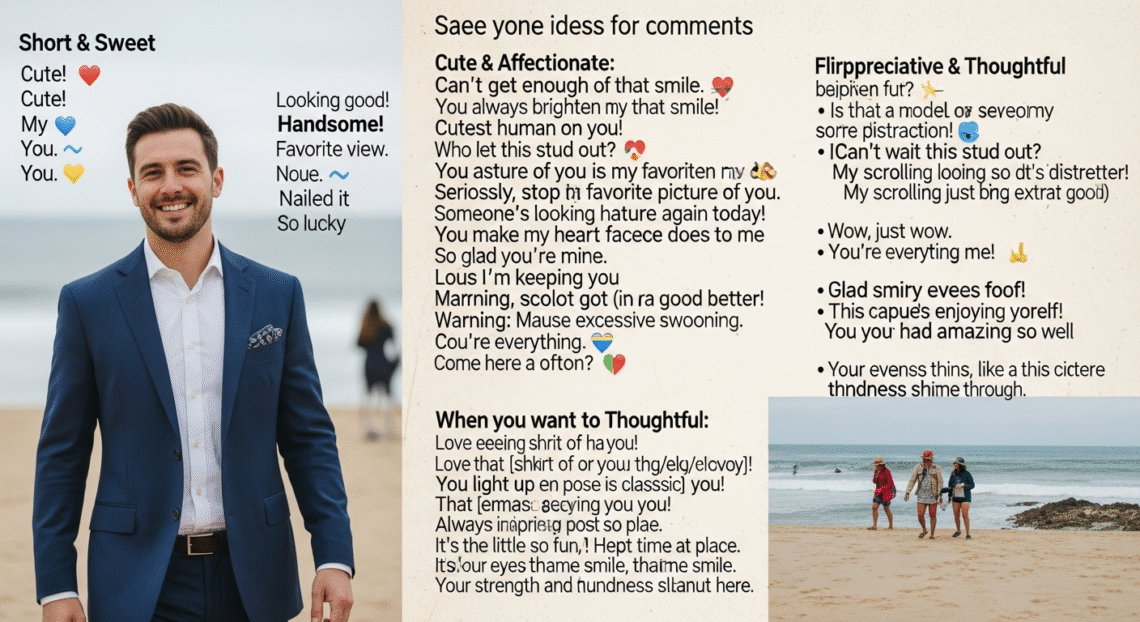 Comment for Boyfriend Pic on Instagram