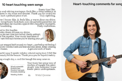 Heart Touching Comments for Songs
