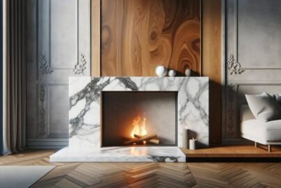 Creating A Statement Centerpiece With A Marble Fireplace Mantel